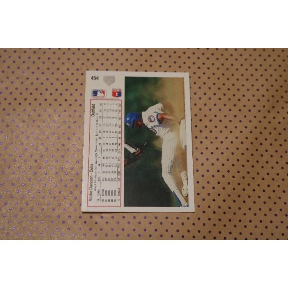 Andre Dawson #454 Baseball Card (1990)